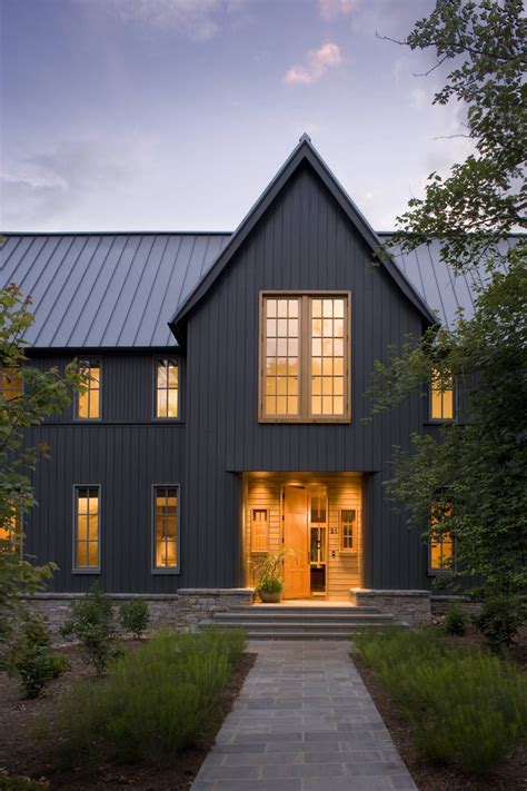 metal vertical siding on houses|house pictures dark vertical siding.